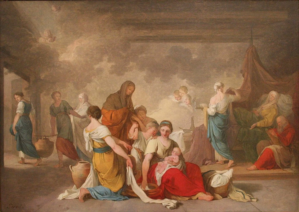 Nascita della Vergine Maria - Musee du Louvre, Parigi